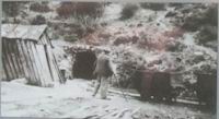 Massif du Canigou, Jean Marge maitre-mineur devant une galerie des mines d'Aytua (Escaro) en 1947.jpg